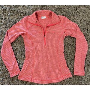 Columbia Sports‎ Wear Woman's Light Weight Pull Over Jacket/top XS Geometric